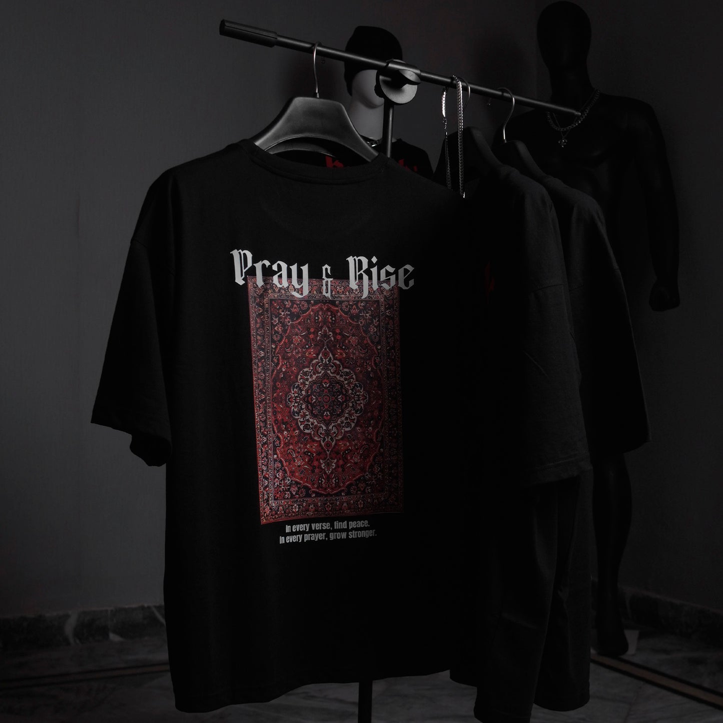 Pray & Rise - Drop Shoulder