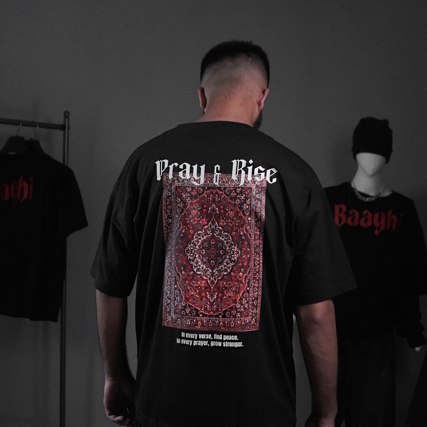 Pray & Rise - Drop Shoulder