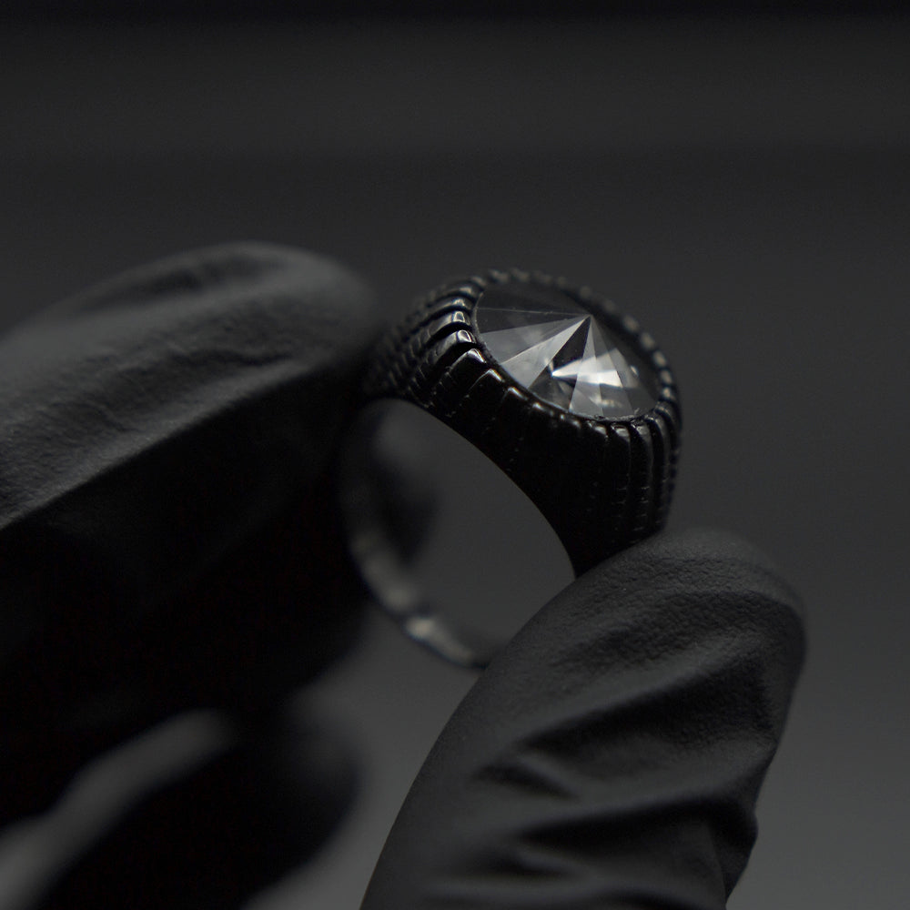 Dark Diamond Ring