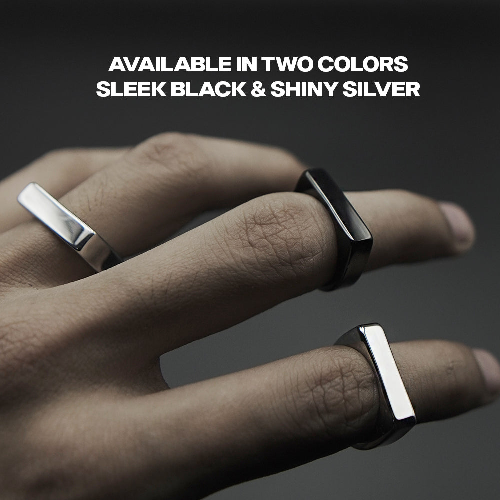 Onyx Blade Ring