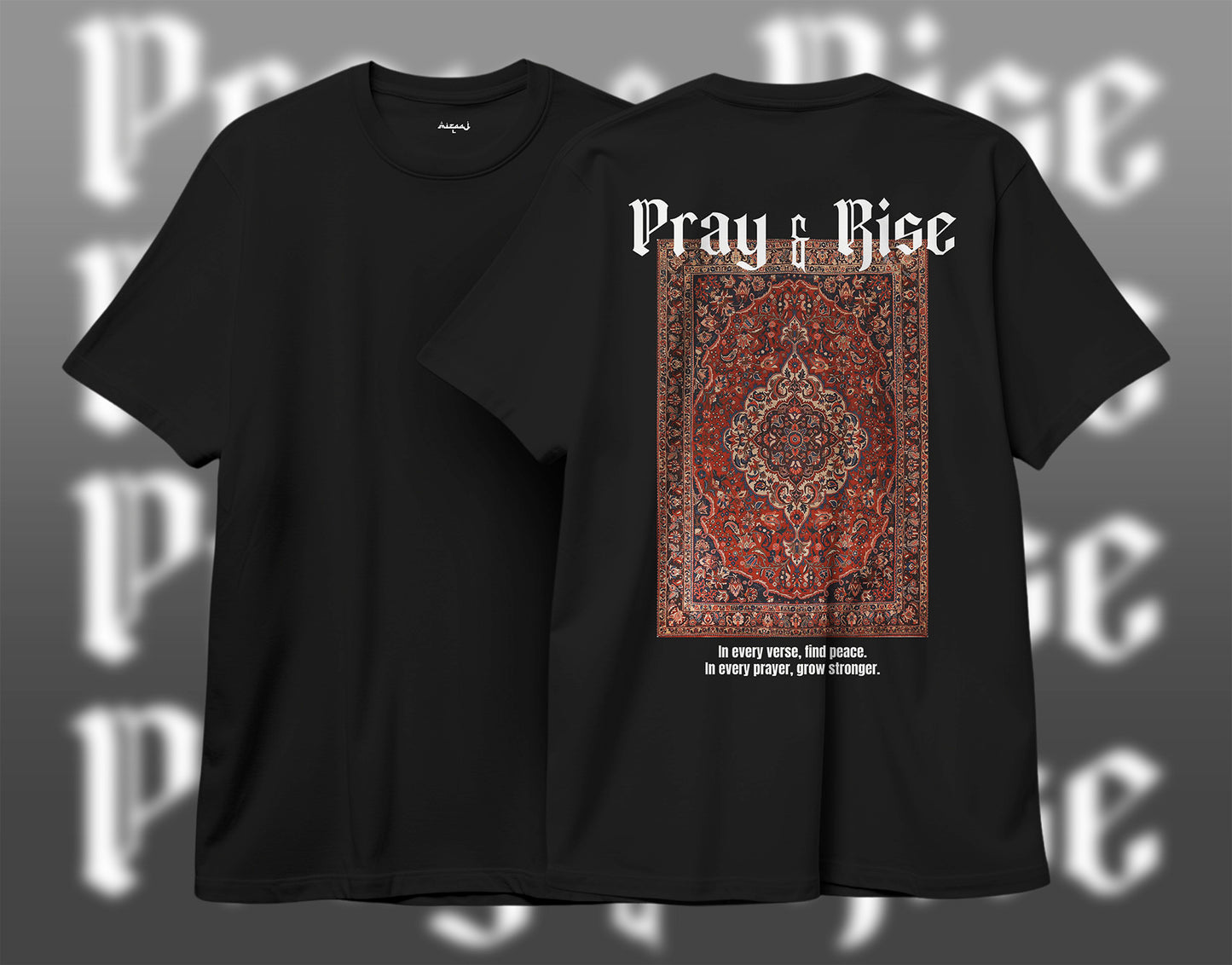Pray & Rise - Drop Shoulder