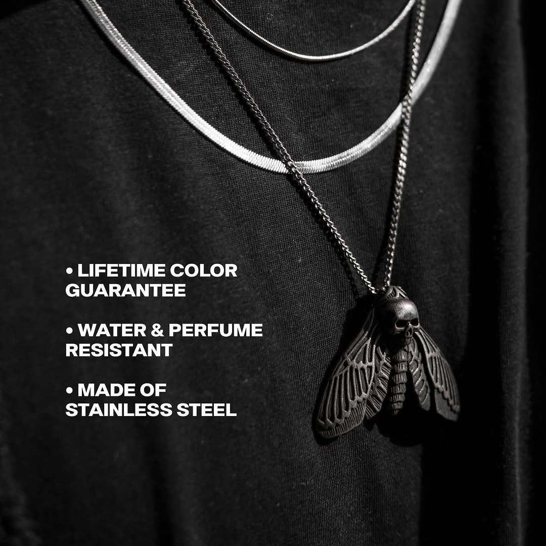 Darkwing Pendant (with Lightweight Chain)