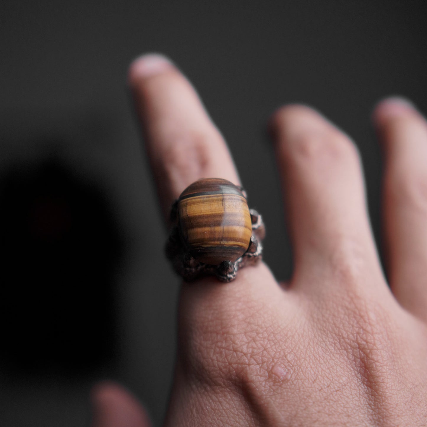 Tiger Claw Ring (Chaandi) Prince Size